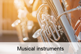Musical instruments, wind instruments, tuba